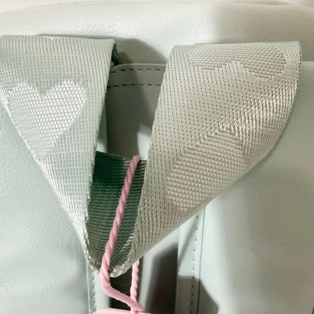 Omg‎ Miss Gwen’s Girls Mint Green Woven Large Faux Leather School Dance Backpack